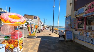 Virtual Walk  Sandown Seafront  Pier amp Hotels  Isle Of Wight  June 2021  kittikoko [upl. by Melvin]