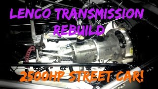 Rebuilding a Lenco Transmission for 2500hp [upl. by Aihppa547]