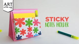 Sticky Notes Holder  Simple Notes Holder [upl. by Eadwina644]