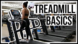 HOW TO USE A TREADMILL  Beginners Guide [upl. by Prunella]