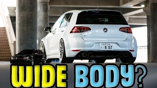 WIDEBODY MK7 GTI PLANS  VOOMERAN OVERFENDER KIT [upl. by Dowzall59]