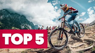 Are These The 5 Craziest Downhill MTB Runs From Leogang Austria  UCI MTB World Champs 2020 [upl. by Duwad]