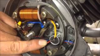 tutorial sostituzione puntine vespa [upl. by Spurgeon236]