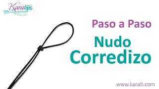 DIY ¿Cómo hacer un Nudo Corredizo  Karatips [upl. by Anaitsirk128]