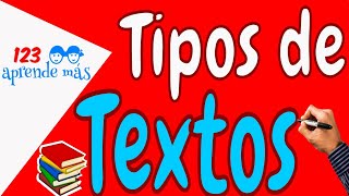 TIPOS de TEXTOS Para tercer grado [upl. by Einotna202]