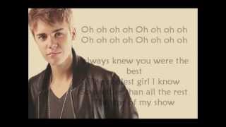 Justin bieber  Favorite girl Letra [upl. by Olympie]