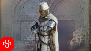 Medieval German Templar song Palästinalied Lyric Video [upl. by Missie294]