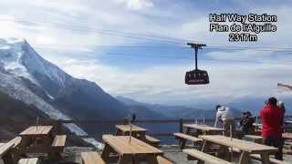 Aiguille du Midi Cable Car [upl. by Einahets188]