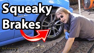 How to Fix Squeaky Brakes in Your Car [upl. by Bittner]