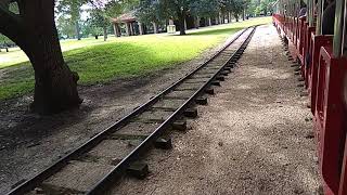 Hermann Park  Toy Train Tour Houston Texas [upl. by Rola]