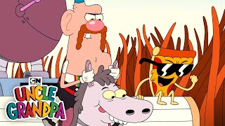 Flee Fleas  Uncle Grandpa  Cartoon Network [upl. by Osrock]