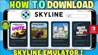 🔥How To Download Skyline Emulator For Android 2025 [upl. by Kerman]