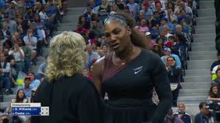 Serena Williams US Open Referee Confrontation [upl. by Nailliw542]