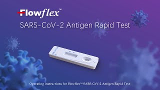 FlowFlex SARSCoV2 Antigen Rapid Test with Prefilled Extraction Buffer Tubes [upl. by Ardnuas]