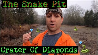 Digging For Diamonds At The Snake Pit  Crater of Diamonds  March 2020 [upl. by Clevey653]