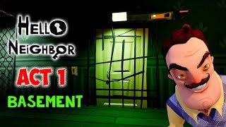 Hello Guest Walkthrough  Ending Hello Neighbor 2 Alpha 1 Demo [upl. by Coad]