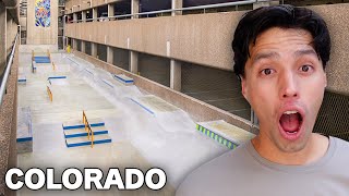 I Found the WEIRDEST SKATEPARK In Colorado [upl. by Trah220]