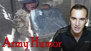 Estonian Soldier reacts to Army Humor [upl. by Orips]