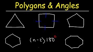 Interior Angles of a Polygon  Geometry [upl. by Hcnarb711]