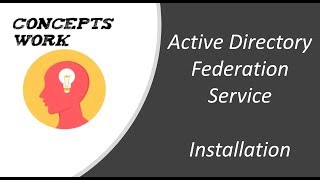 ADFS  Active Directory Federation Service  Installation  2023 [upl. by Bakeman859]