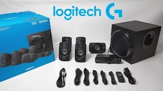 Logitech Z906 51 Surround Sound Speaker System Unboxing [upl. by Otinauj]