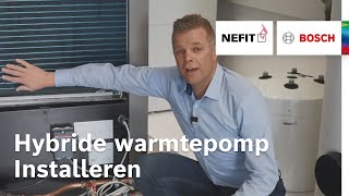 Hybride warmtepompinstallatie Installeren [upl. by Neelloj392]