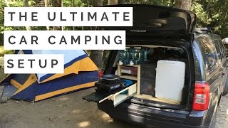 The Ultimate Car Camping Setup [upl. by Rosalinde]