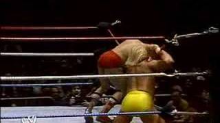 Hulk Hogan vs The Iron Sheik [upl. by Ahsiekrats195]