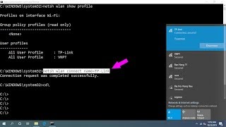 Connect WiFi with command  Windows 1087  NETVN [upl. by Latimer]