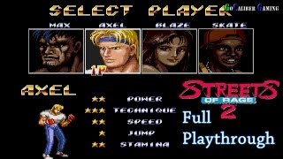 Streets of Rage 4  All Cutscenes HD [upl. by Uzial618]