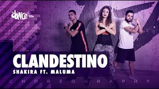 Clandestino  Shakira ft Maluma  FitDance Life Coreografía Dance Video [upl. by Evelinn]