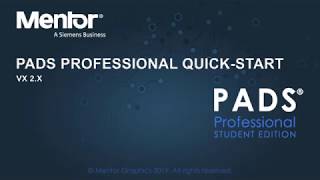 PADS Professional Student Edition Quick Start [upl. by Nelak]