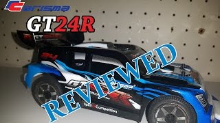 Carisma GT24R 124 Scale 4WD Rally Car Running Video and Review [upl. by Nadroj]