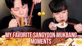 my FAVORITE sangyoon mukbang moments [upl. by Ekeiram63]