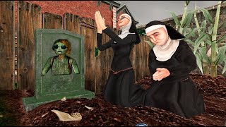 Evil Nun 2 killed a child Bad ending animation part 132  Sister Madeline vs Sister Enda [upl. by Eldredge]