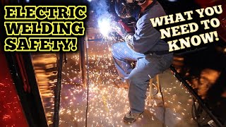 Electric Welding Safety How to be safe [upl. by Aland195]