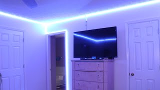 How I Installed the LED lights in my livingroom [upl. by Nolham]