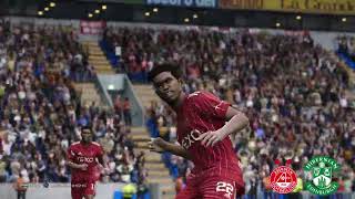 Aberdeen v Hibernian Highlights  Premiership 202324  PES 21 [upl. by Turmel]