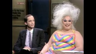 John Waters amp Divine on Letterman Part 1 of 3 1982 [upl. by Mackay738]