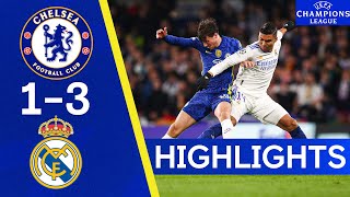 Chelsea 13 Real Madrid  Champions League Highlights [upl. by Anined]