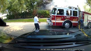 House fire 555 Byrd Road Riverside IL Sept 5 2019 [upl. by Lledroc584]