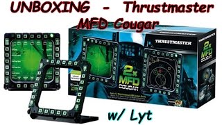 Unboxing  Thrustmaster MFD Cougar Panels [upl. by Ketti]