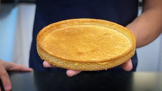 PATE A TARTE SABLEE PARFAITE amp BIEN SECHE 5 INGREDIENTS [upl. by Ennovi]