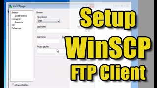 How to Set Up WinSCP [upl. by Yorled]