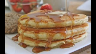 How To Make Fluffy Buttermilk Pancakes Recipe [upl. by Viglione]