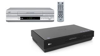 MultiSystem VCR  LG HD SuperBlue Player [upl. by Jammin907]