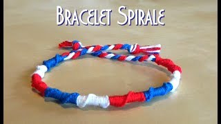 TUTO Bracelet rond spirale SUPER FACILE pour débutants [upl. by Ecneralc]