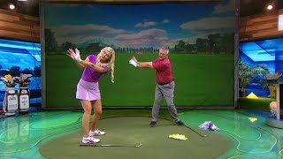 School of Golf Stenson Drill  Golf Channel [upl. by Theta]