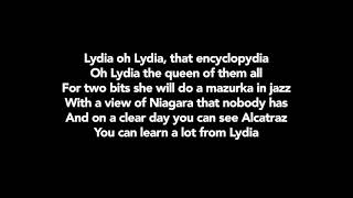 GROUCHO MARX Lydia the Tattooed Lady lyrics [upl. by Nylecaj165]