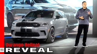 2021 Dodge Durango SRT Hellcat Reveal [upl. by Enajiram919]